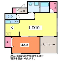 ホポロ東中通の物件間取画像